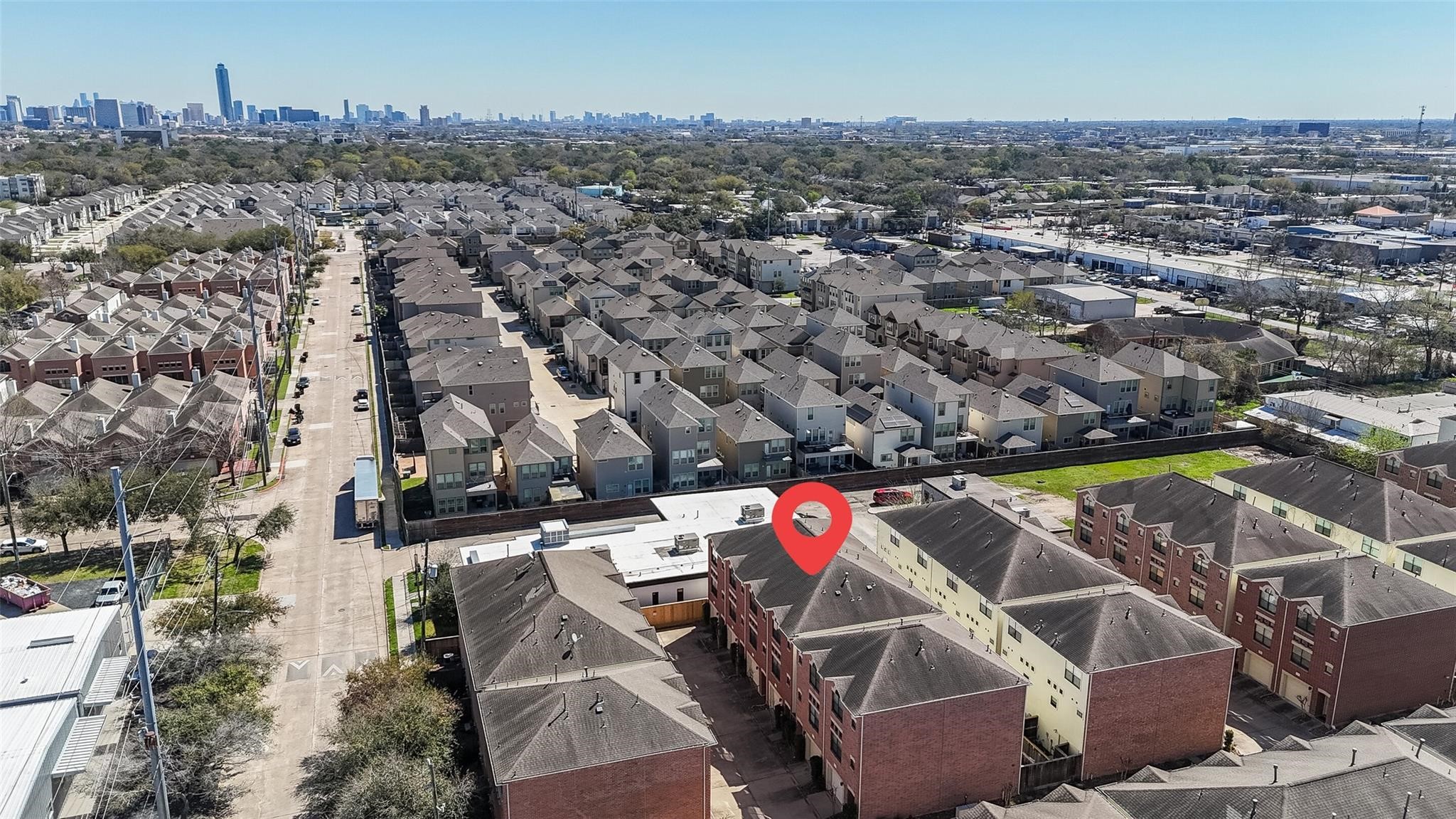 8715 Meadowcroft Drive, Unit 1002 Houston, TX 77063 - Photo 24 of 24 an aerial view of a city