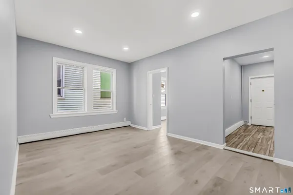 a view of livingroom with hardwood