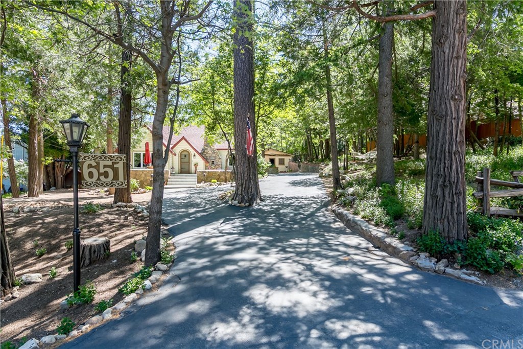 651 Forest Shade Road Crestline, CA 92325 - Photo 1 of 1 a view of a park with large trees