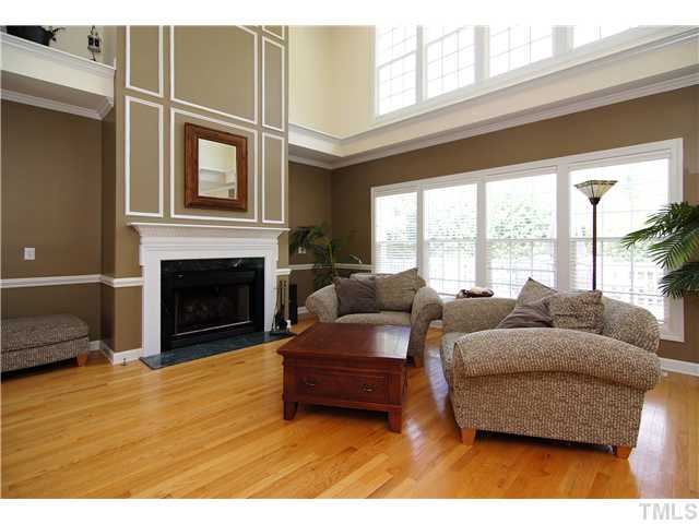 114 Jersey Ridge Road Cary, NC 27518 - Photo 3 of 21 Can't you just imagine yourself cozied up next to the gas fire place.