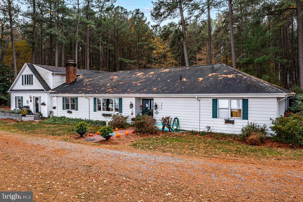 405 Courtney Lane Callao, VA 22435 - Photo 43 of 60 a front view of a house with a yard
