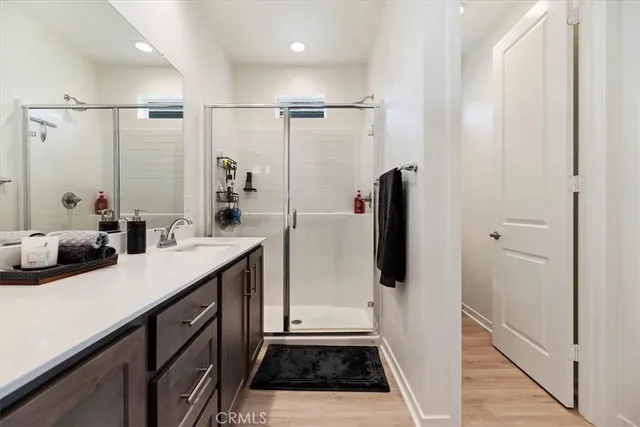 a view of a green field in front of house