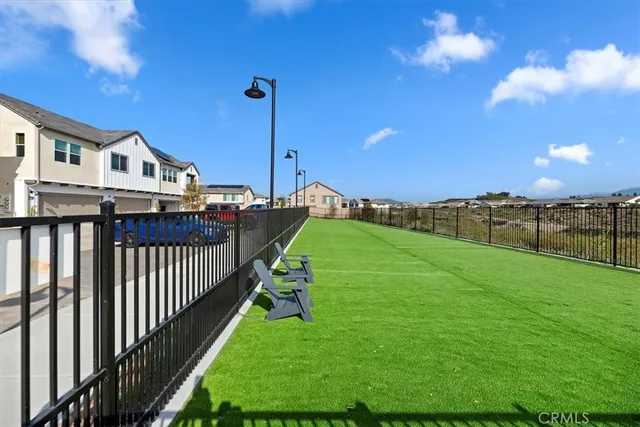 a view of a outdoor space with seating area