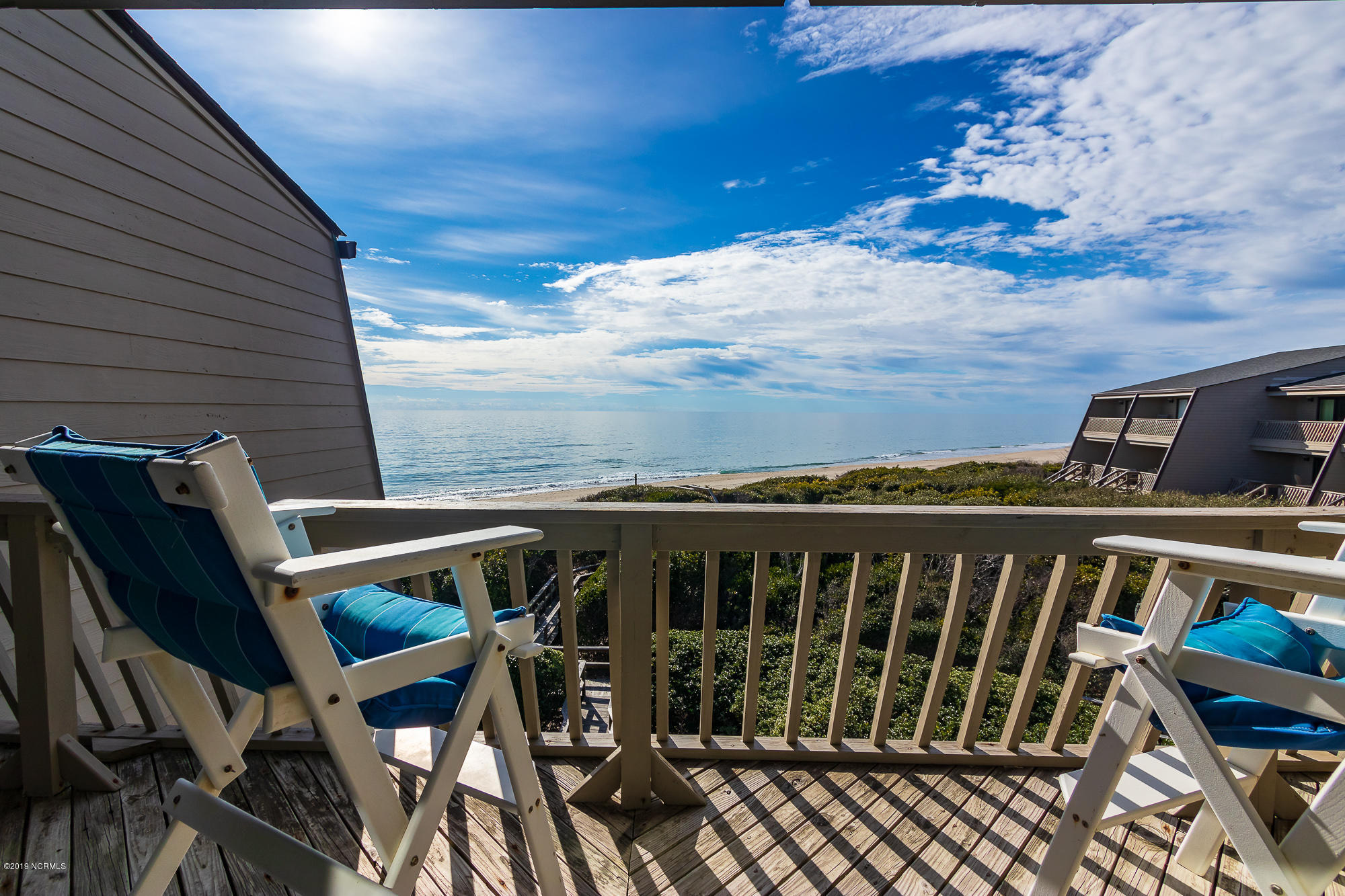 565 Salter Path Road, Unit X3 Pine Knoll Shores, NC 28512 - Photo 17 of 61 Master bedroom suite with private deck