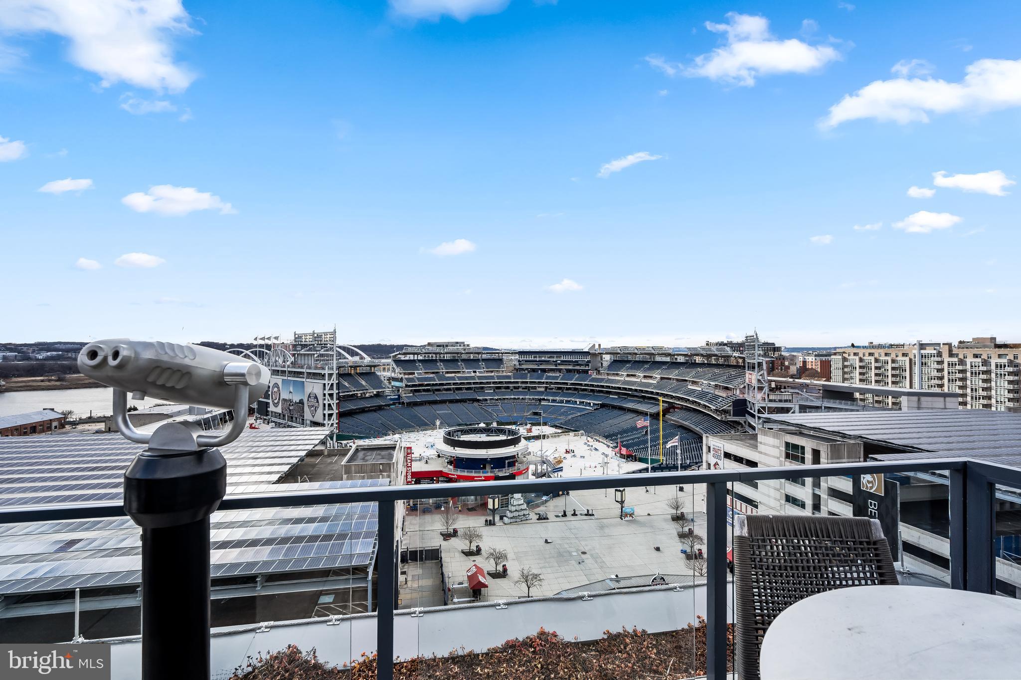 70 N Street Southeast, Unit N815 Washington, DC 20003 - Photo 18 of 27 a view of a balcony with chairs