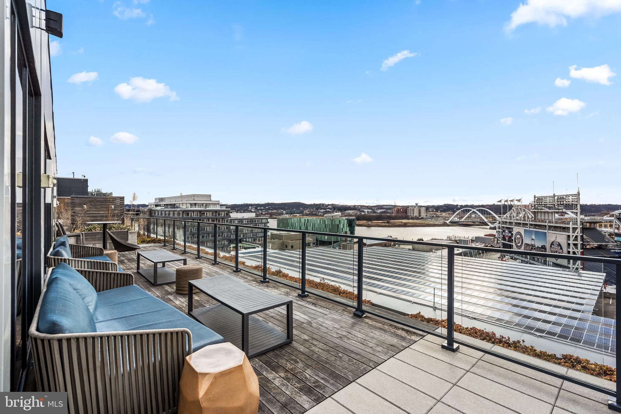 70 N Street Southeast, Unit N815 Washington, DC 20003 - Photo 19 of 27 a terrace with outdoor seating and city view