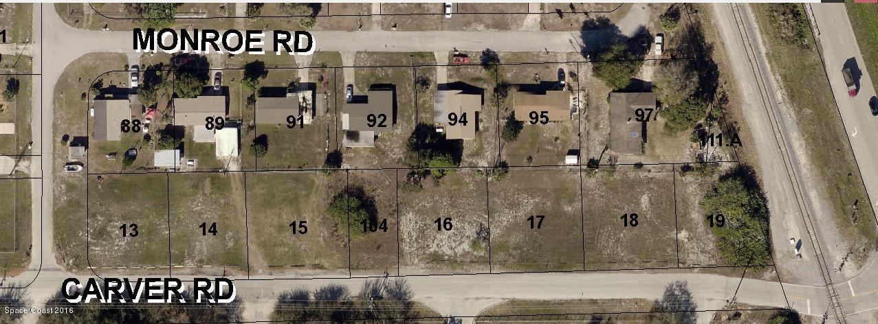 414 Carver Road Rockledge, FL 32955 - Photo 2 of 2 Aerial view-1