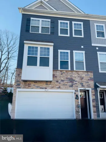 a front view of a building