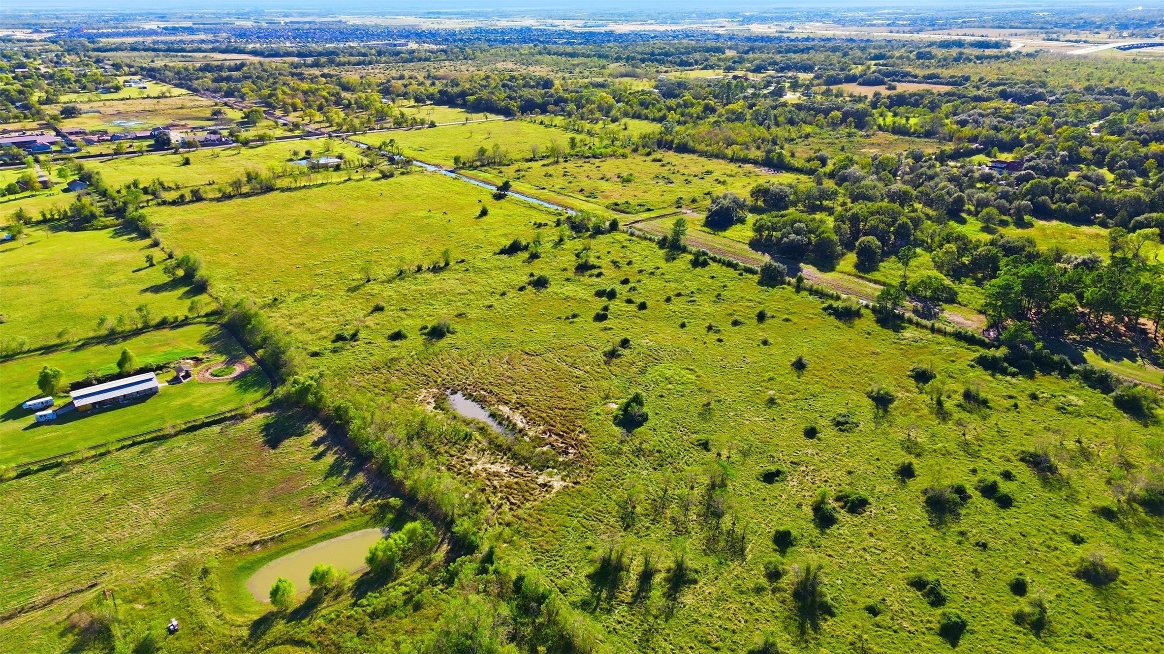 0 County Road 78 Rosharon, TX 77583 - Photo 17 of 26 an aerial view of residential houses with outdoor space