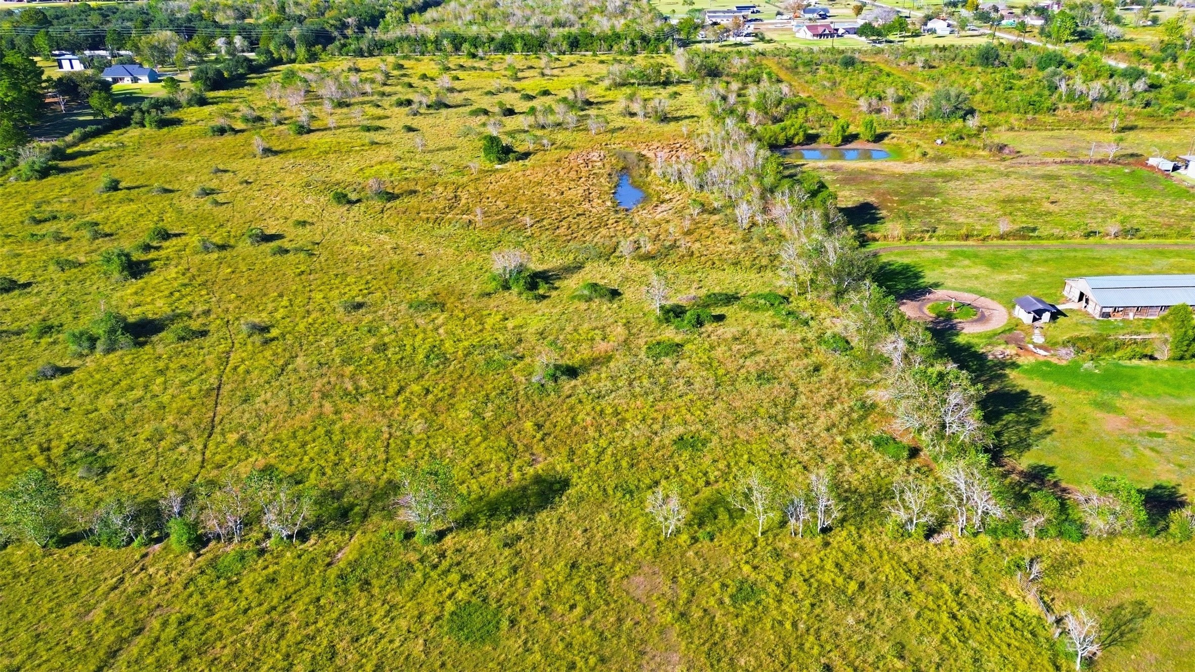 0 County Road 78 Rosharon, TX 77583 - Photo 24 of 26 a view of a yard with an outdoor space