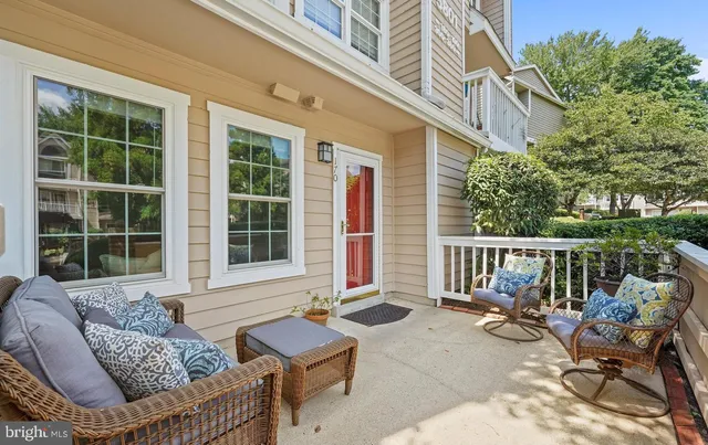 a view of two chairs in the roof deck