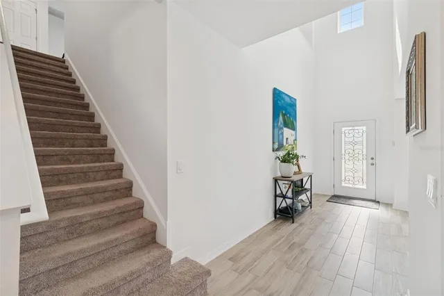 a view of a house with a swimming pool