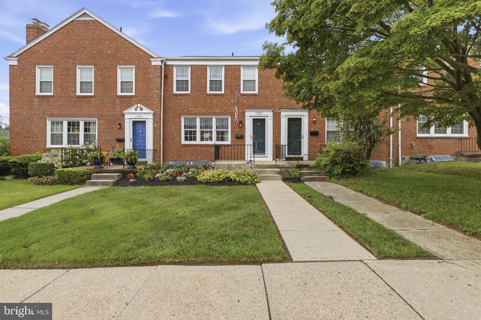 1587 Doxbury Road Towson, MD 21286 - Photo 26 of 31 Charming brick duplex with lush gardens.