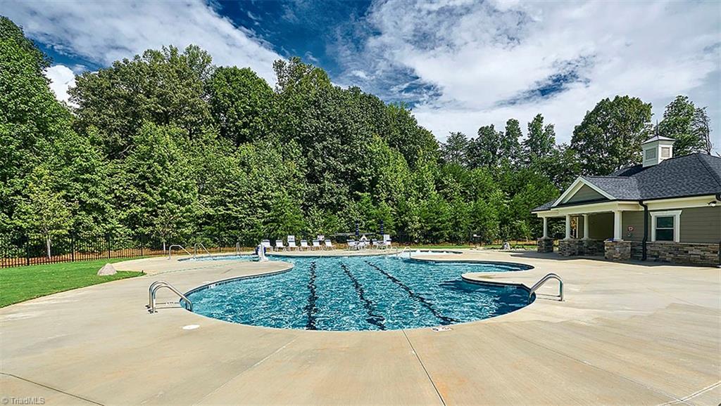 6609 Capstone Court Rural Hall, NC 27045 - Photo 24 of 26 Cabana and pool