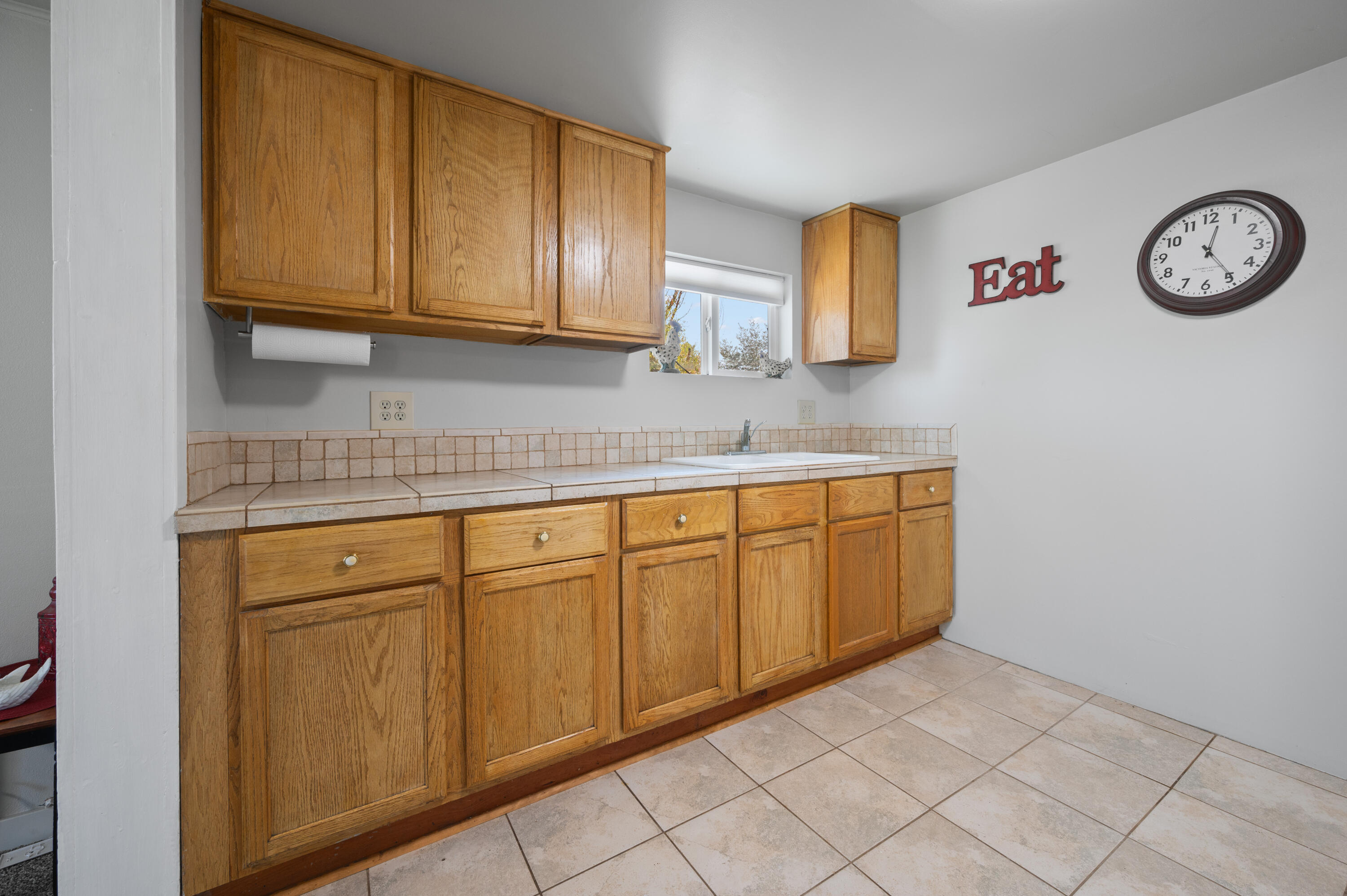 1940 Northeast Laughlin Road Prineville, OR 97754 - Photo 9 of 34 a kitchen with a sink and cabinets