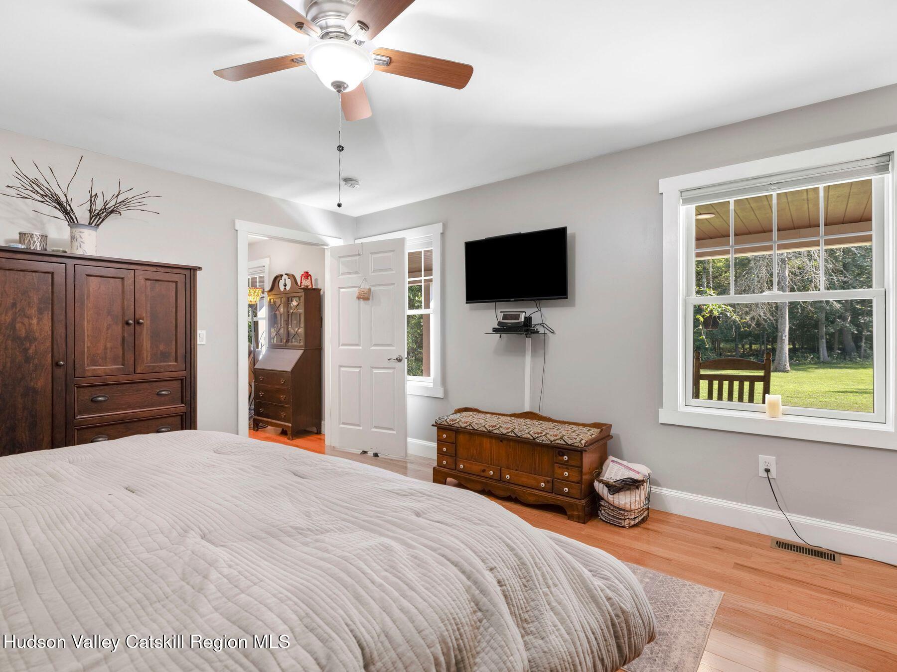 15 Pine Street Cairo, NY 12413 - Photo 20 of 46 a bedroom with a bed and a television