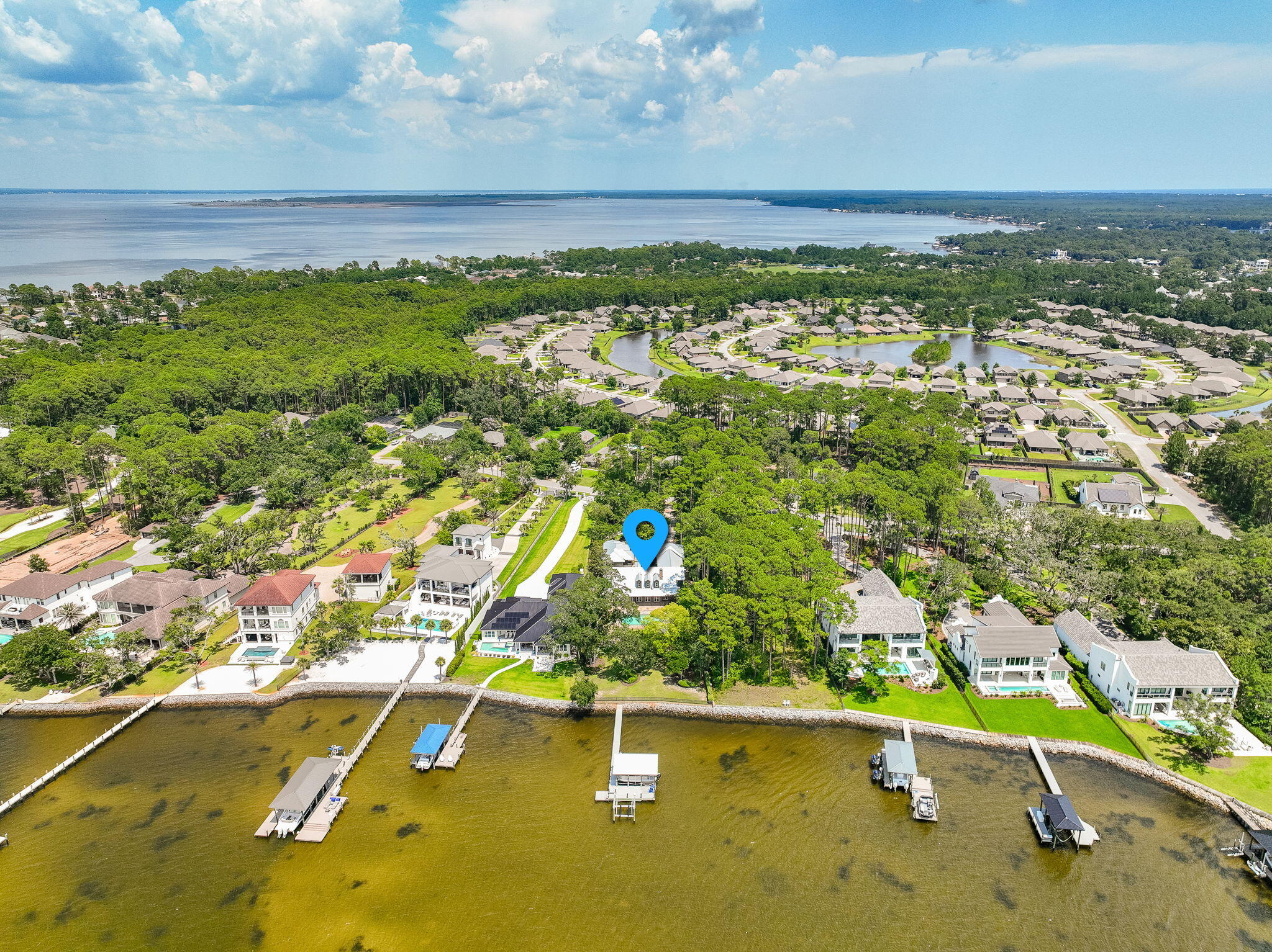 389 Driftwood Point Road Santa Rosa Beach, FL 32459 - Photo 10 of 79 a view of an outdoor space and a lake view