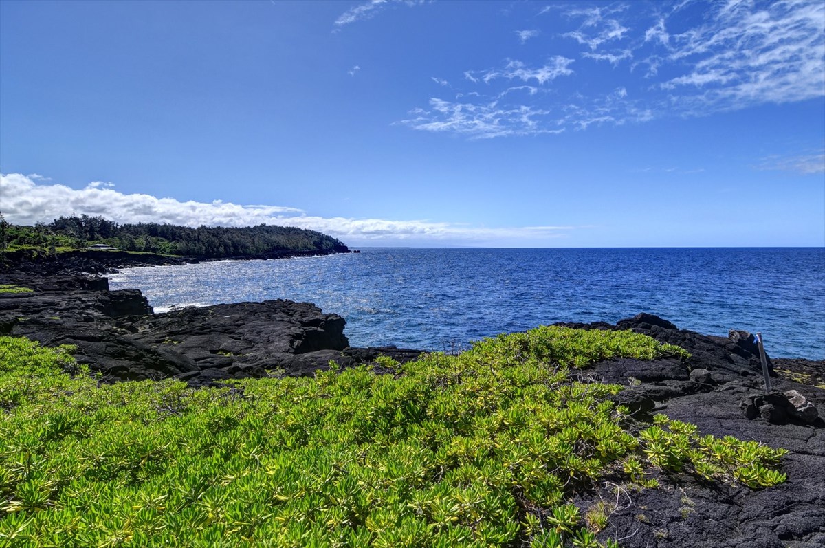 38 Government Beach Road Pahoa, HI 96778 - Photo 16 of 19 a view of a lake with mountain in the background