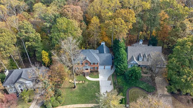 a view of outdoor space with garden