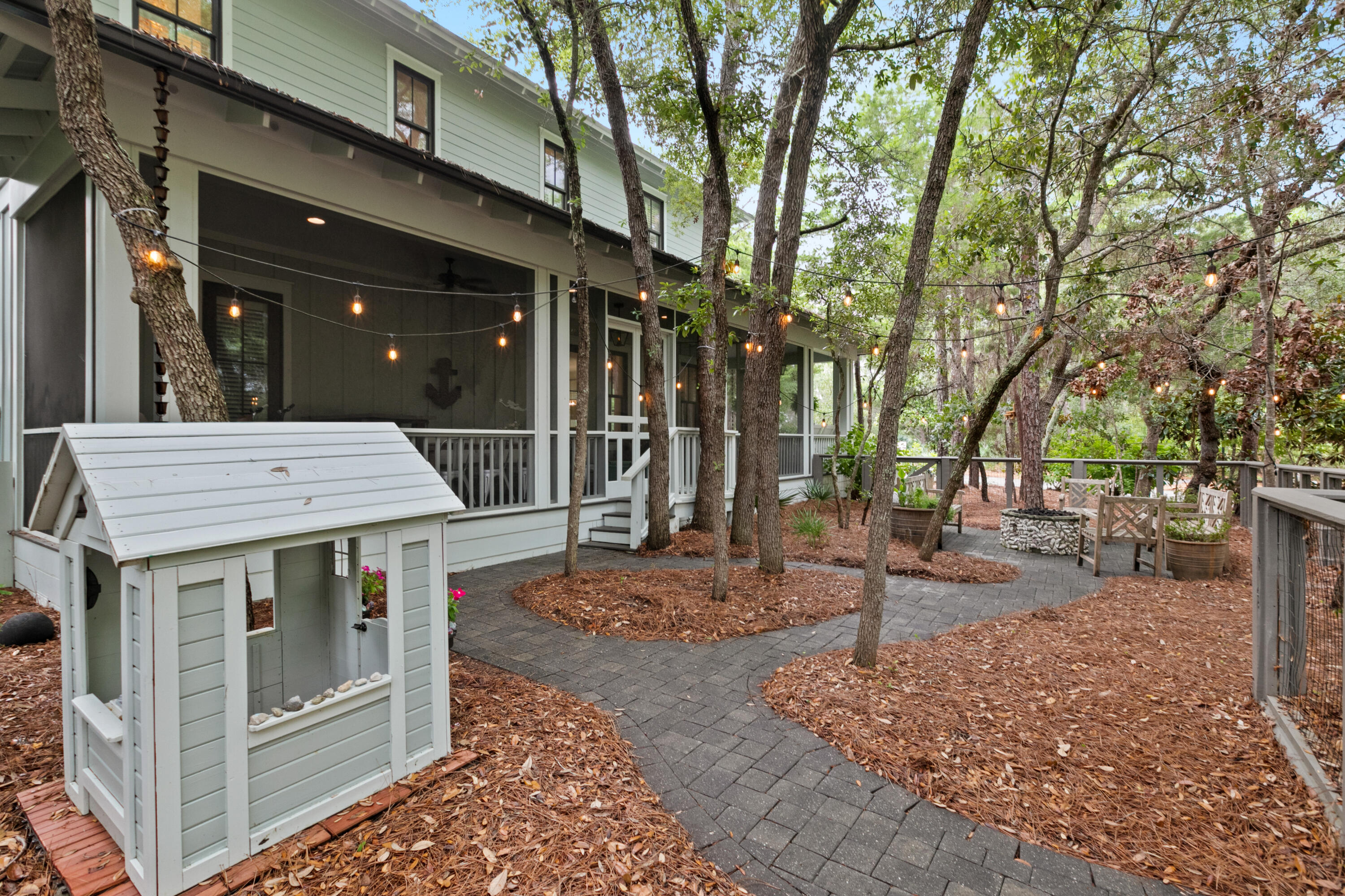 120 Hammock Lane Santa Rosa Beach, FL 32459 - Photo 55 of 57 a view of a dinning room and tree in the background