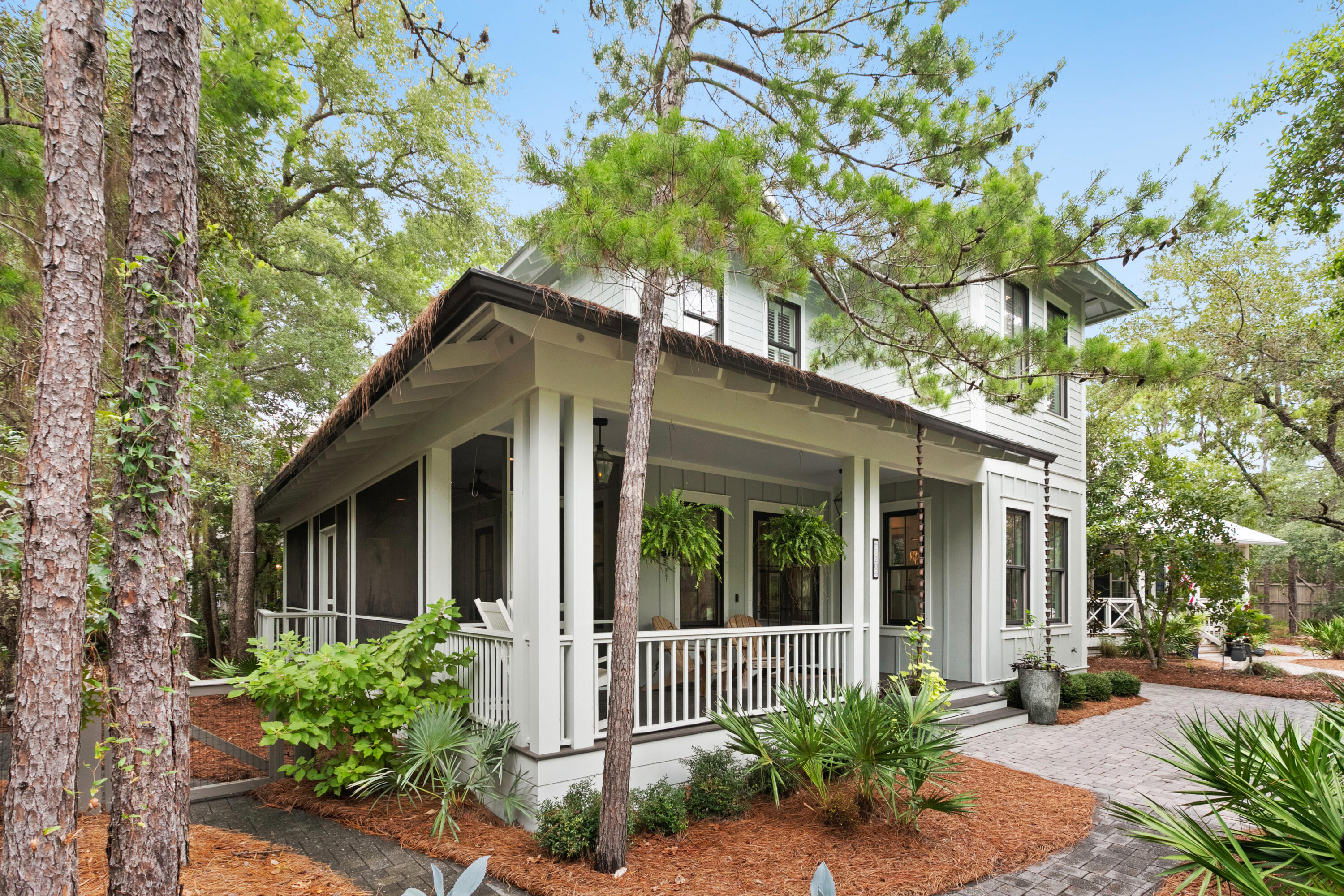 120 Hammock Lane Santa Rosa Beach, FL 32459 - Photo 6 of 57 a front view of a house with garden