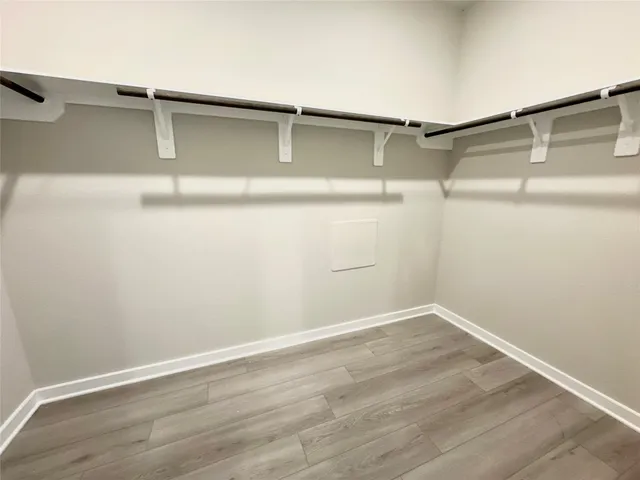 wooden floor in a room