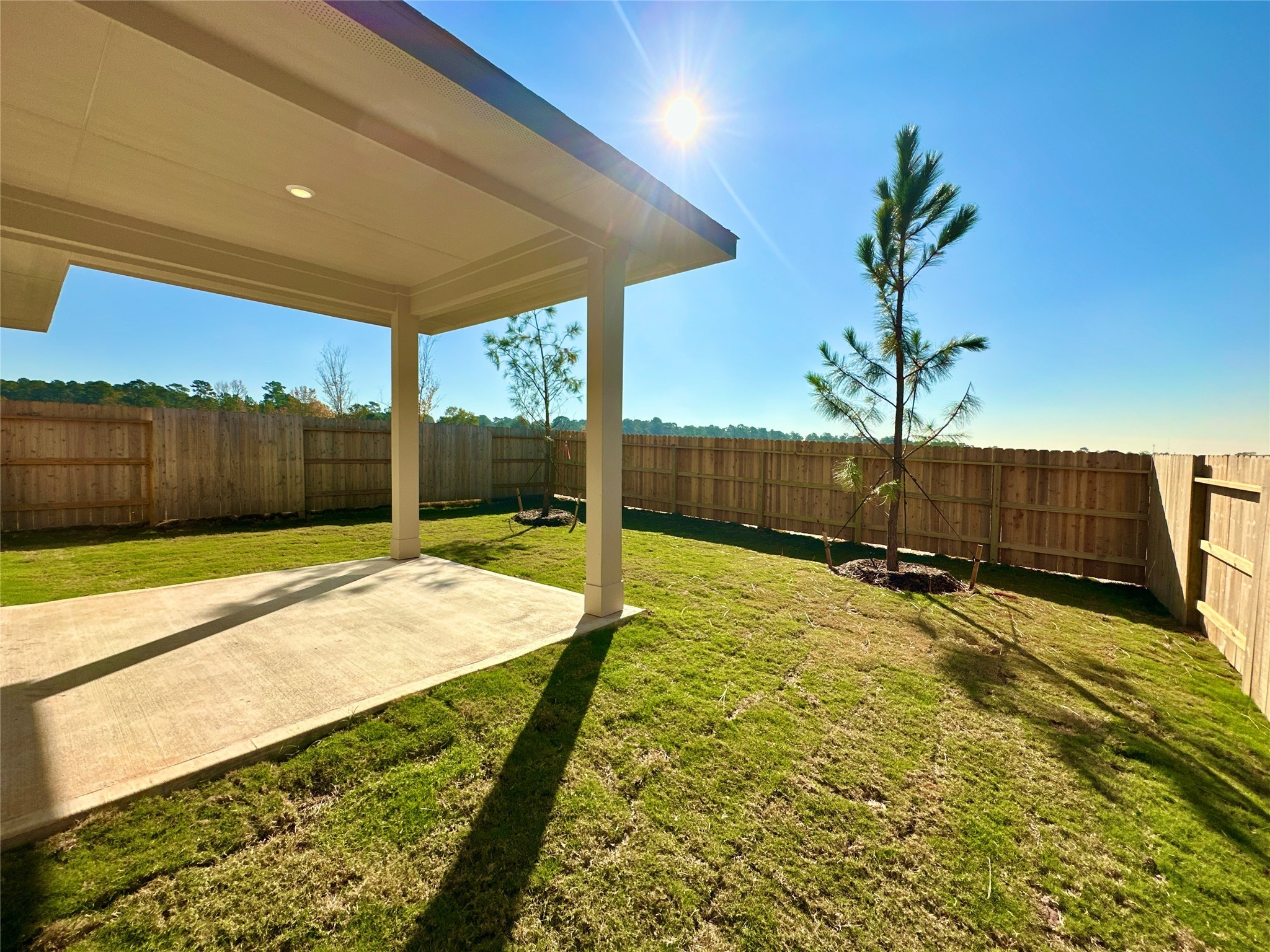 12194 Ridge Top Drive Conroe, TX 77304 - Photo 25 of 33 a view of a backyard