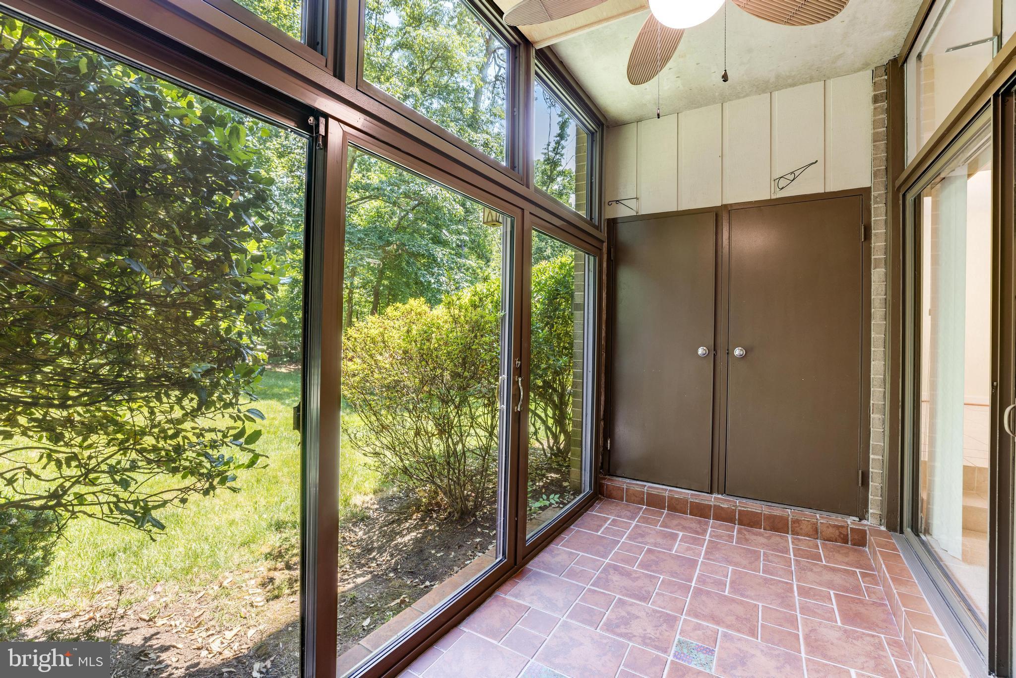 1631 Parkcrest Circle, Unit 8B/101 Reston, VA 20190 - Photo 24 of 27 Amazing Sunroom with additional storage