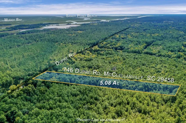 $883,000 | 746 Dupre Road, McClellanville, SC 29458