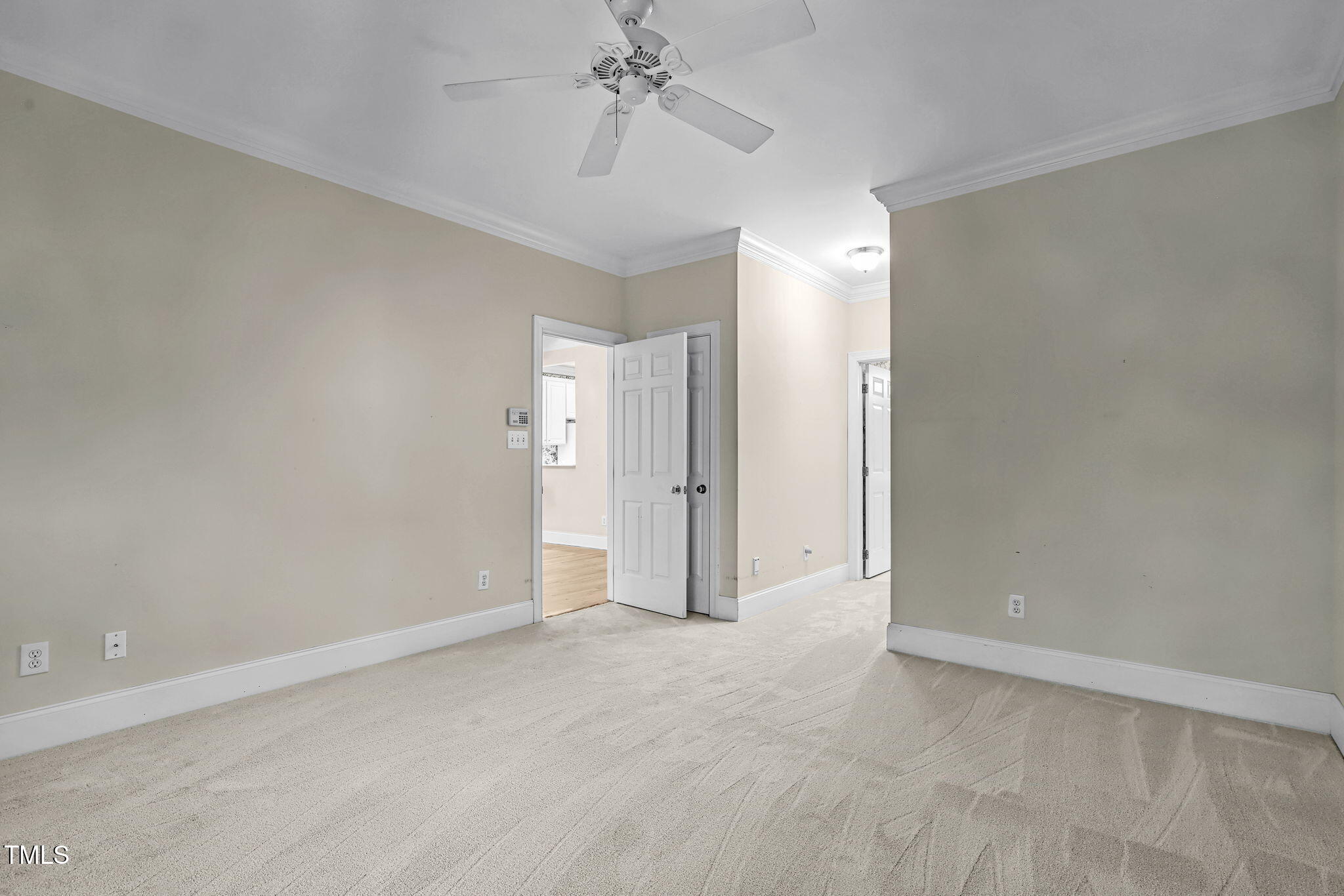 3421 Barron Berkeley Way Raleigh, NC 27612 - Photo 33 of 48 wooden floor in an empty room