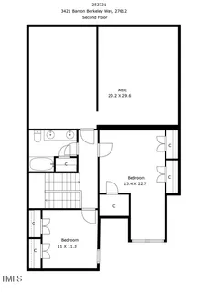 $599,890 | 3421 Barron Berkeley Way, Raleigh, NC 27612