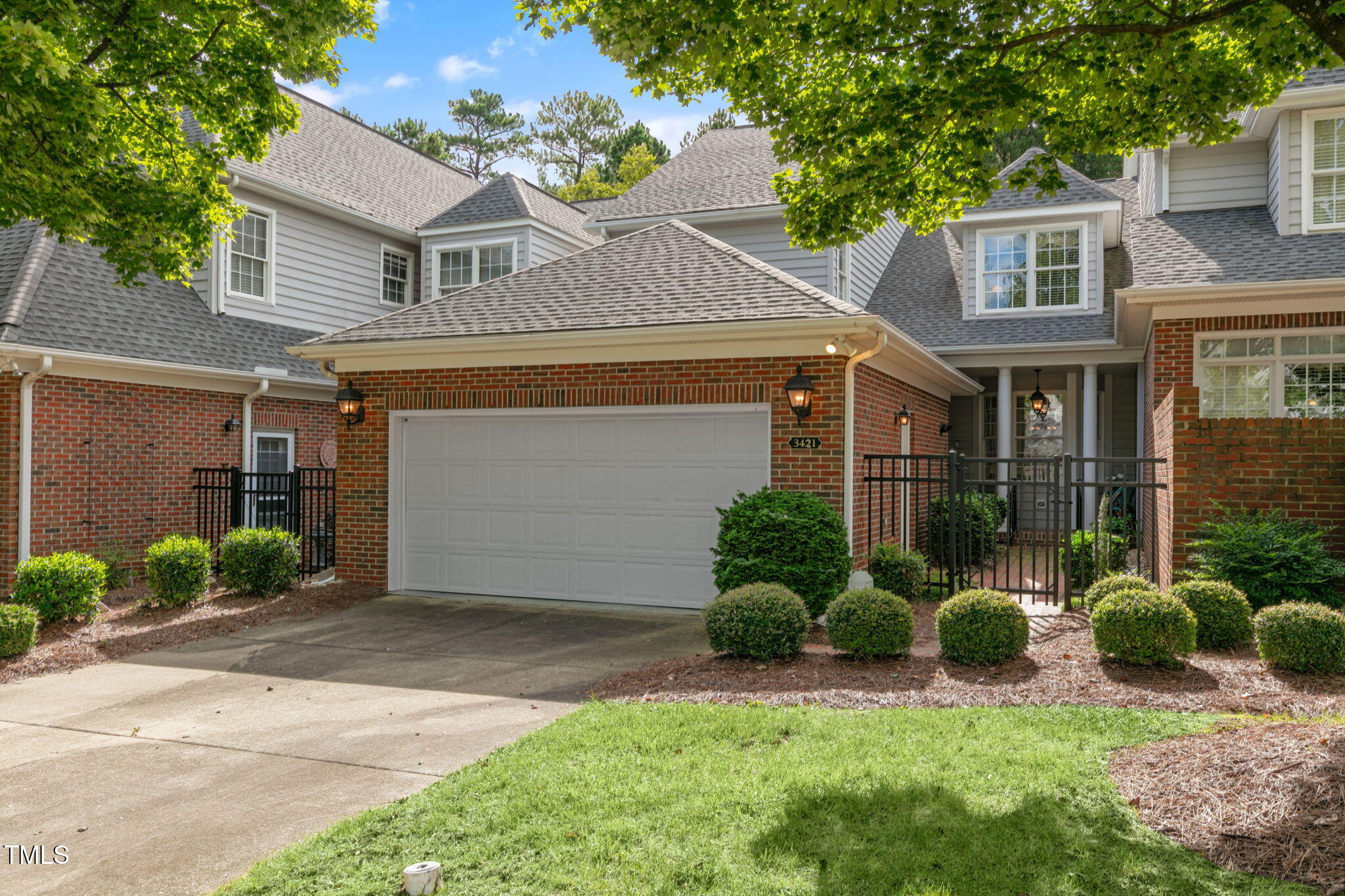 3421 Barron Berkeley Way Raleigh, NC 27612 - Photo 3 of 48 front view of a house with a yard