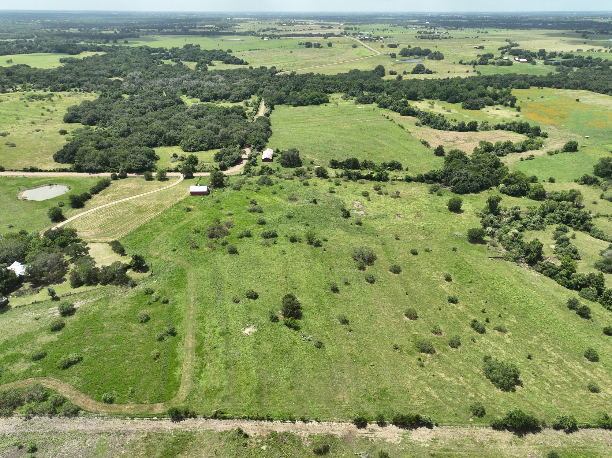 5208 Mensik Road Schulenburg, TX 78956 - Photo 10 of 34 Aerial view of property