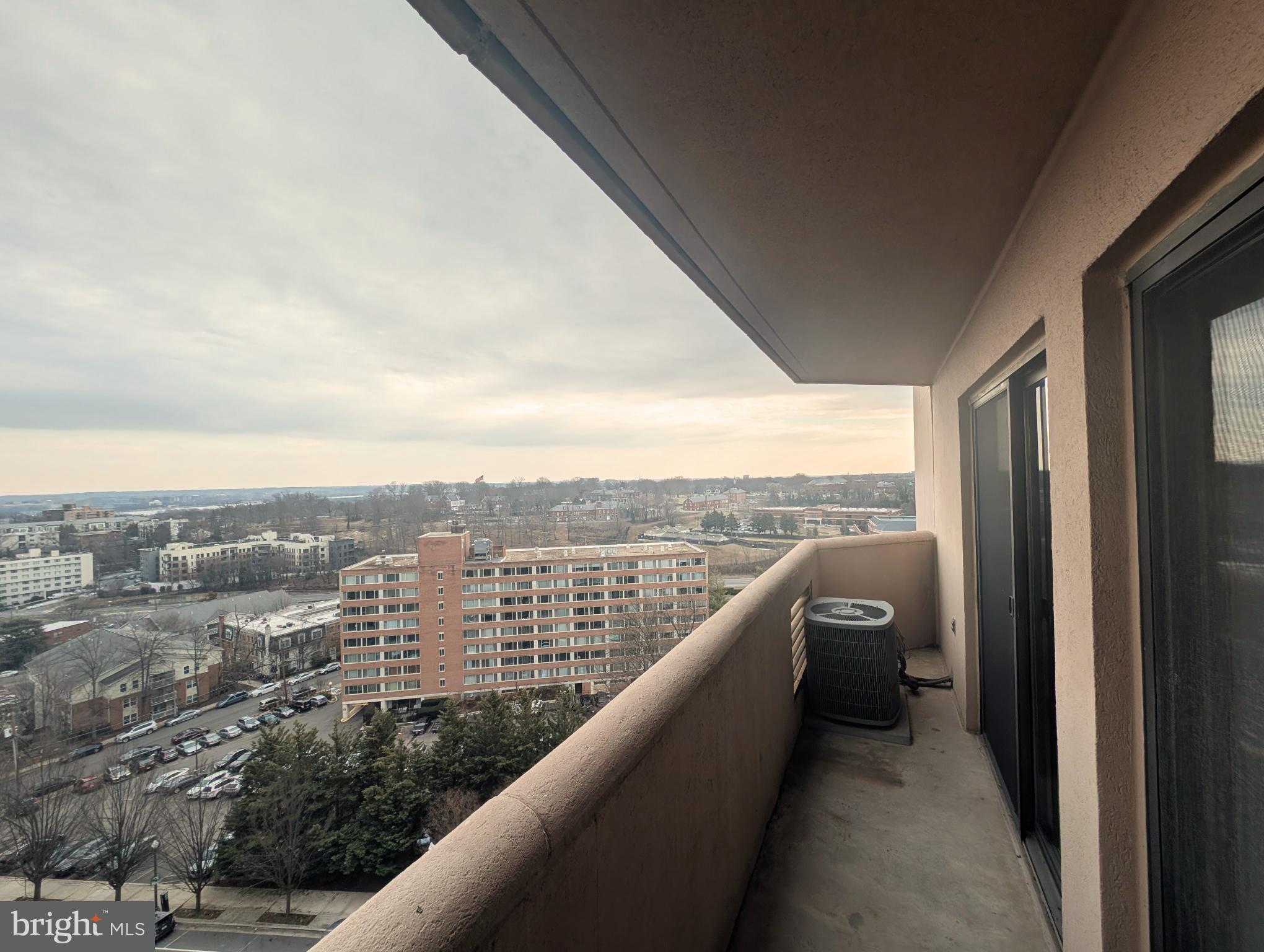 1301 North Courthouse Road, Unit 1202 Arlington, VA 22201 - Photo 10 of 17 a view of balcony with furniture