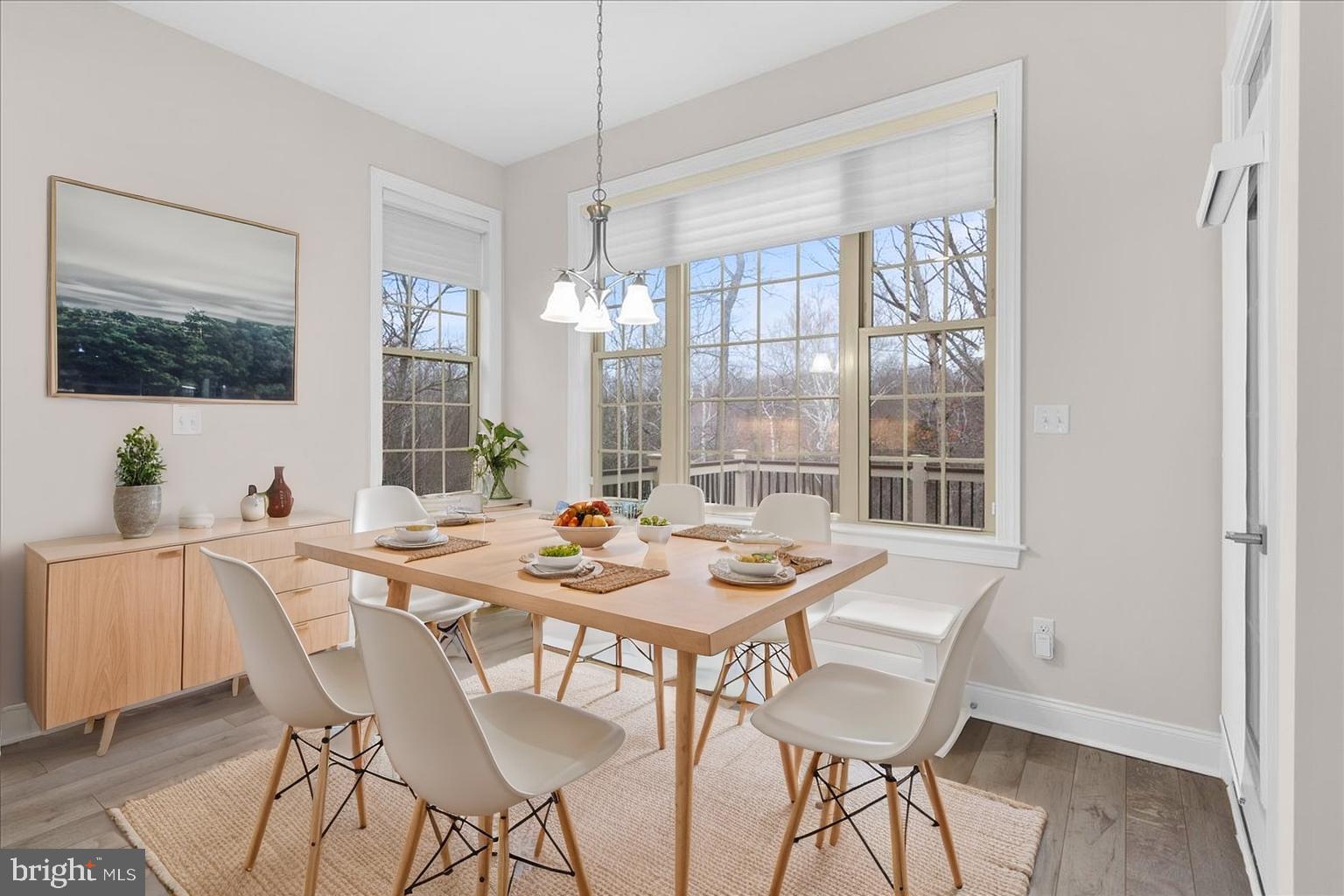 13712 Long Ridge Drive Gainesville, VA 20155 - Photo 13 of 62 a view of a dining room with furniture window and outside view