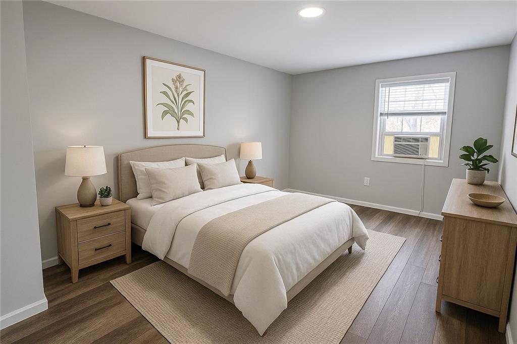 418 Short Street Donora, PA 15033 - Photo 14 of 22 a bedroom with bed and paintings on the wall