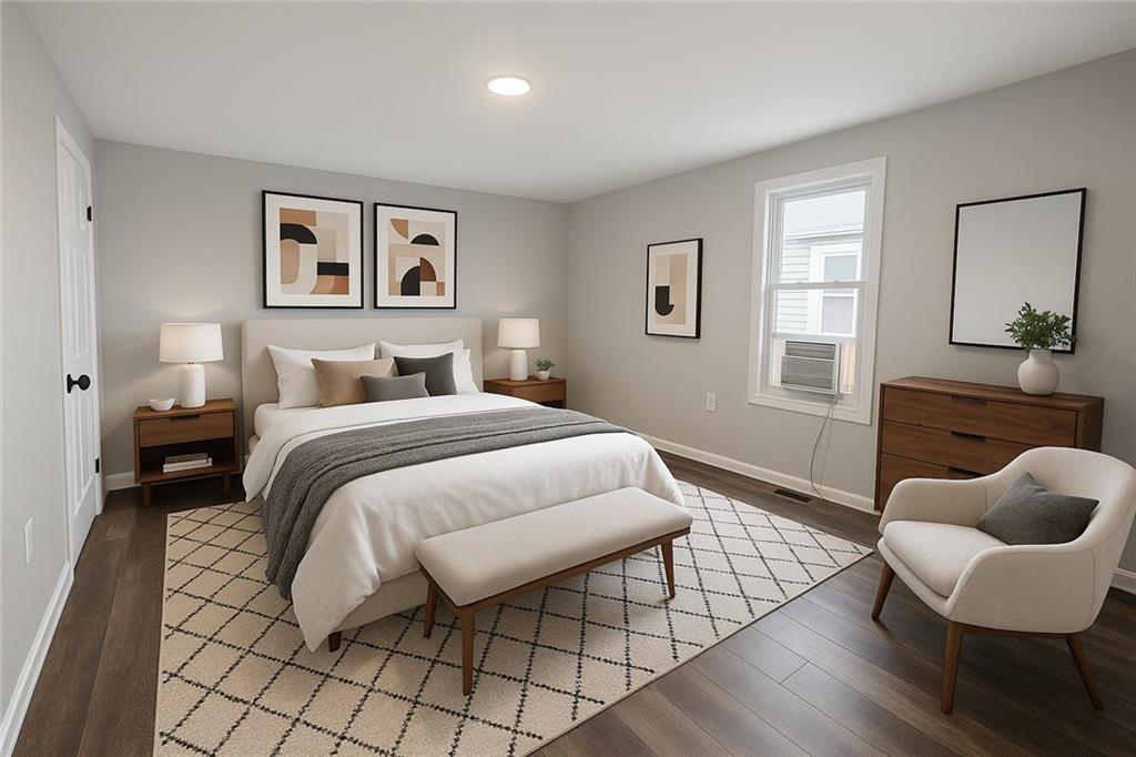 418 Short Street Donora, PA 15033 - Photo 16 of 22 a bedroom with a bed and a couch