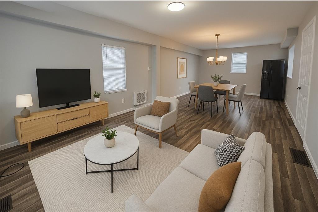 418 Short Street Donora, PA 15033 - Photo 3 of 22 a living room with furniture and a flat screen tv