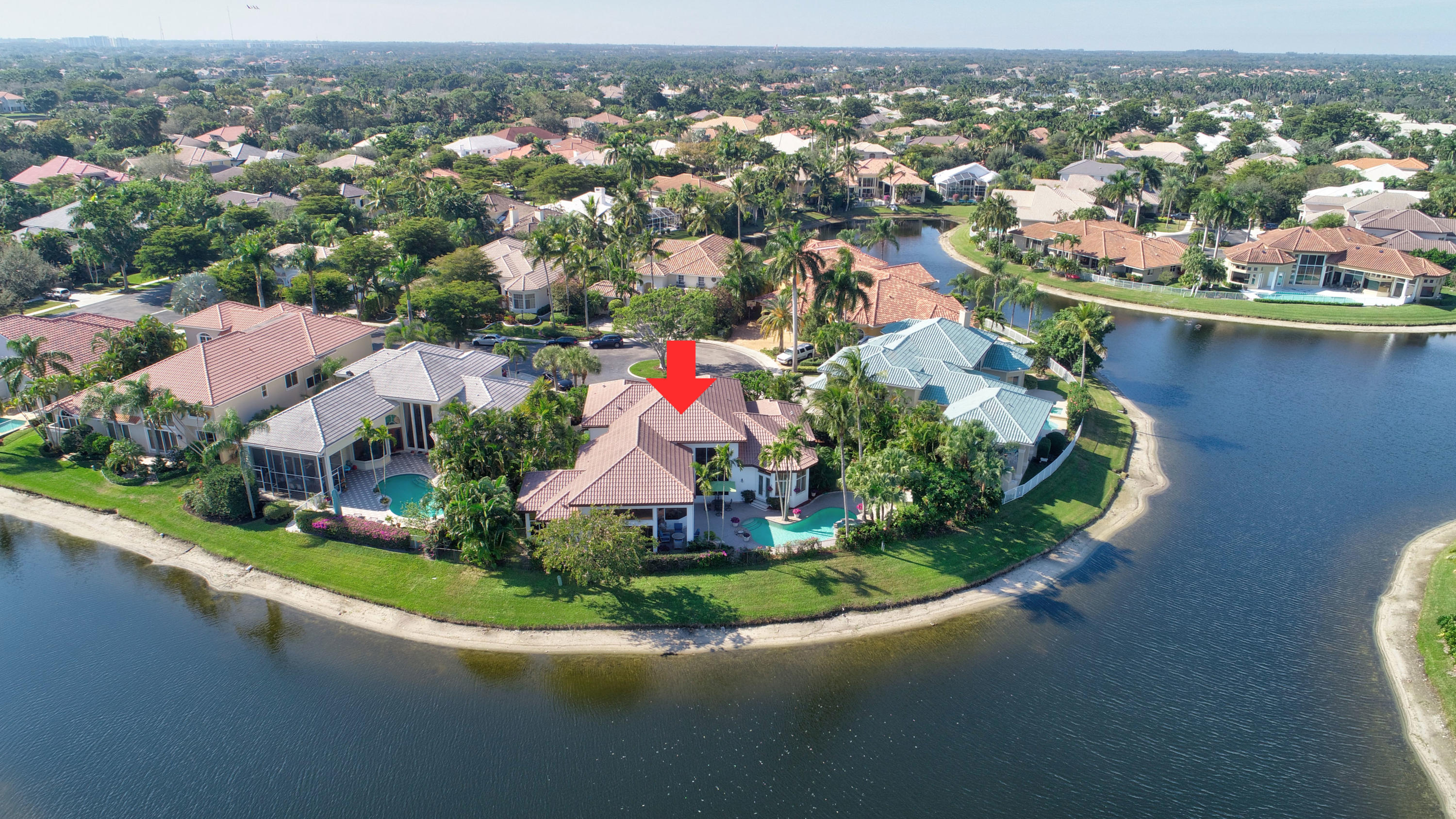 6178 Northwest 31st Avenue Boca Raton, FL 33496 - Photo 42 of 42 AERIAL VIEW
