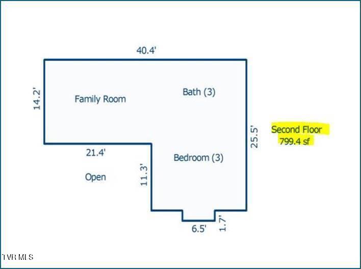 346 Edgefield Road Piney Flats, TN 37686 - Photo 97 of 97 Edgefield second floor