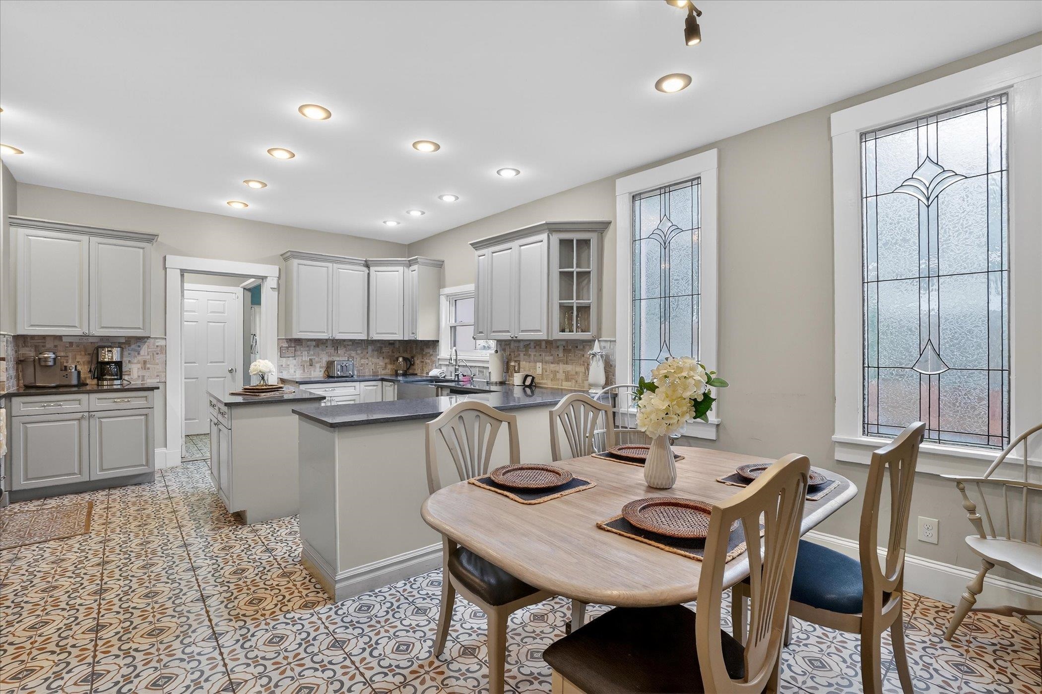 16 May Street St. Augustine, FL 32084 - Photo 31 of 85 Dining space featuring baseboards and recessed lighting