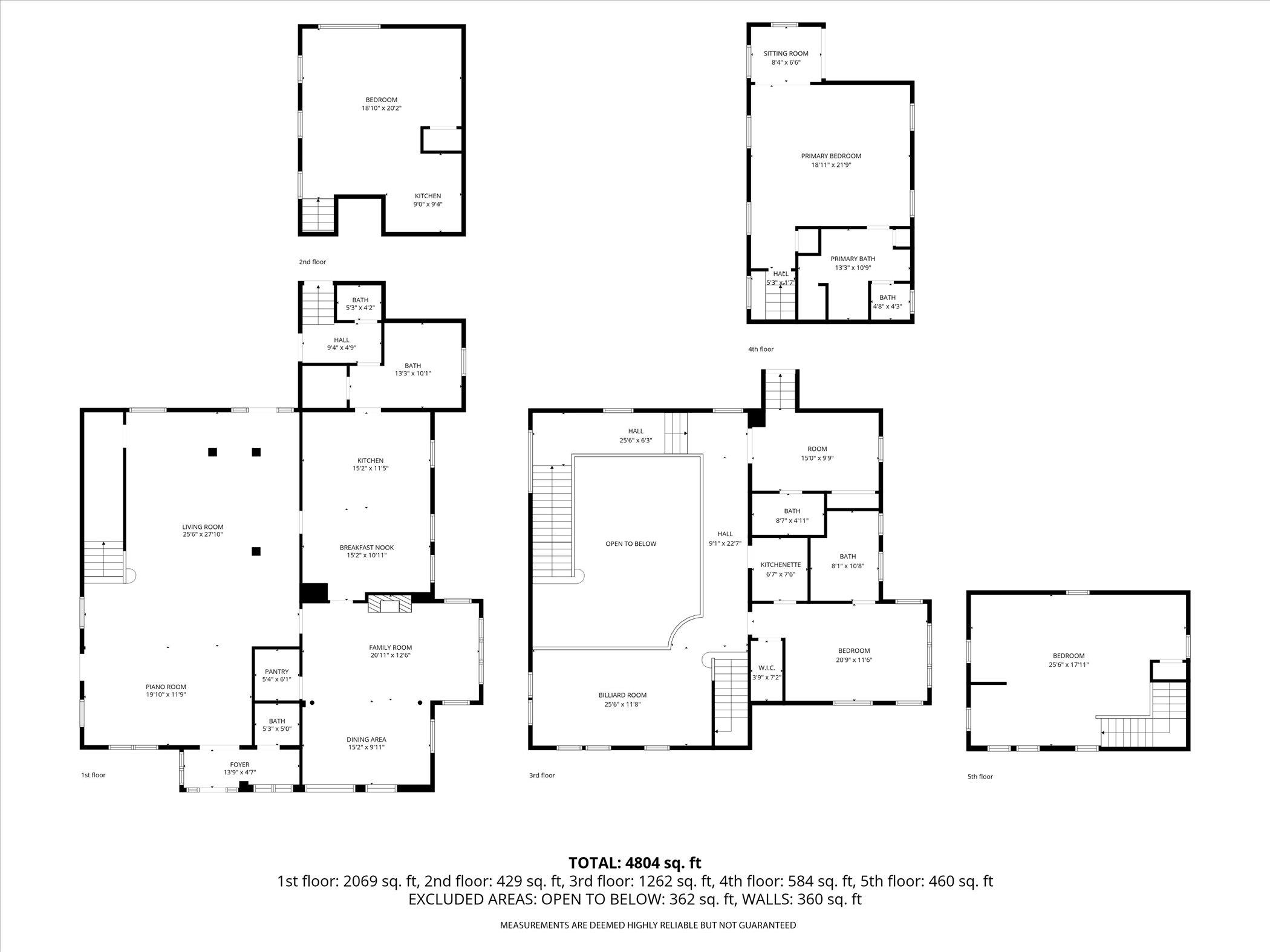 16 May Street St. Augustine, FL 32084 - Photo 85 of 85 View of floor plan / room layout