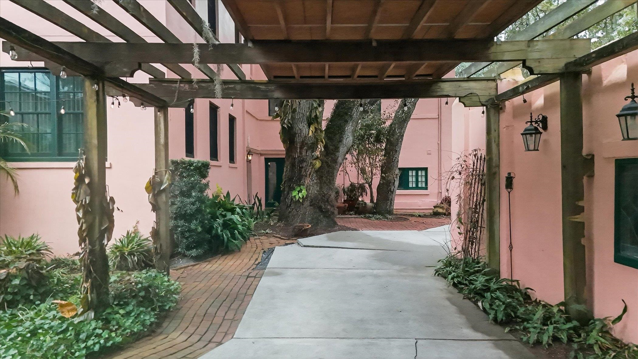 16 May Street St. Augustine, FL 32084 - Photo 6 of 85 View of patio with a pergola