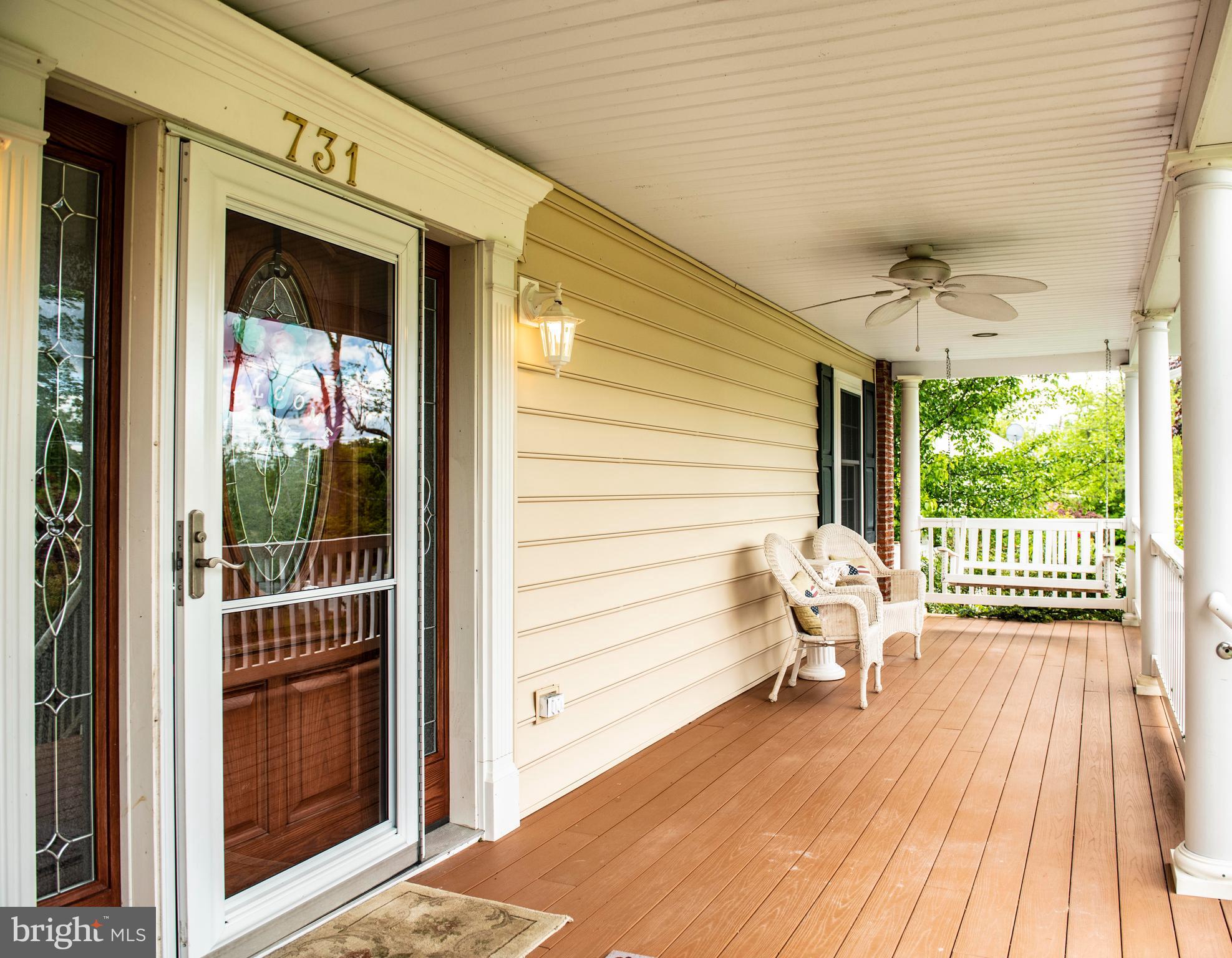 731 Reckord Road Fallston, MD 21047 - Photo 37 of 43 SPACIOUS FRONT PORCH