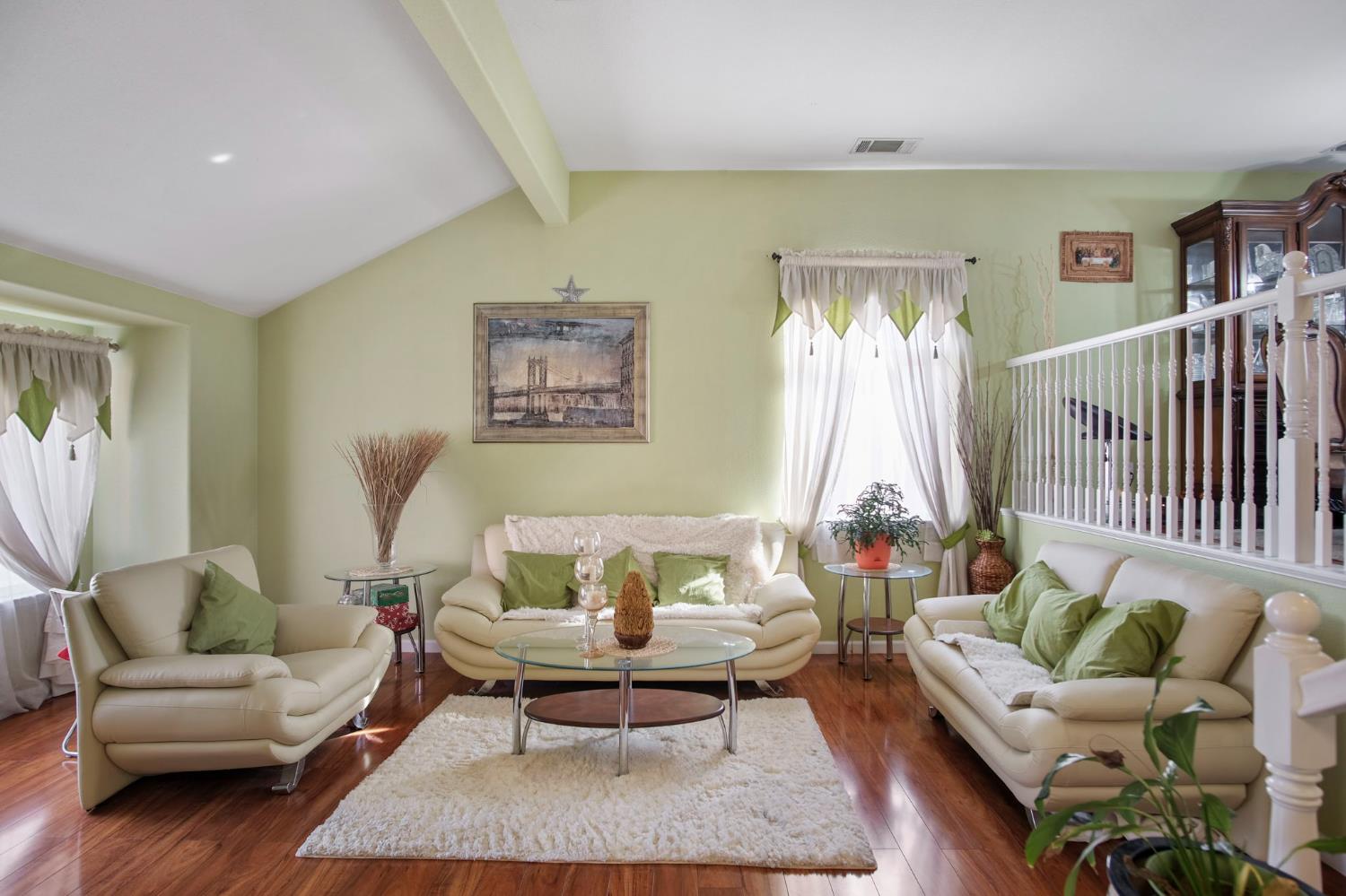 1568 Vía Del Pettoruto Gustine, CA 95322 - Photo 7 of 30 a living room with furniture and a rug