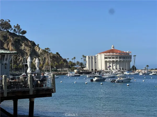 a view of outdoor space with seating area