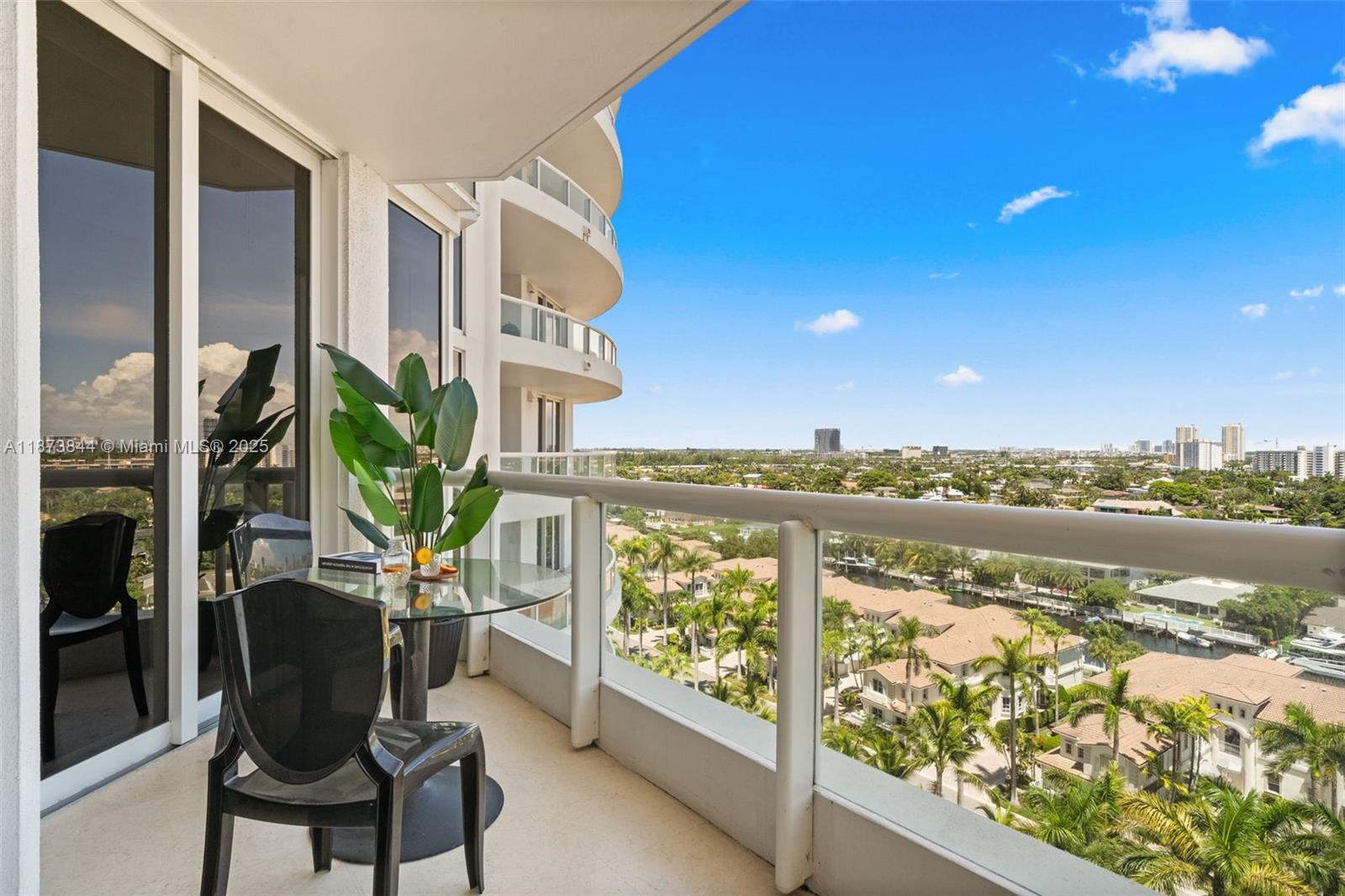 21200 Point Place, Unit 1102 Aventura, FL 33180 - Photo 22 of 41 a view of balcony with furniture