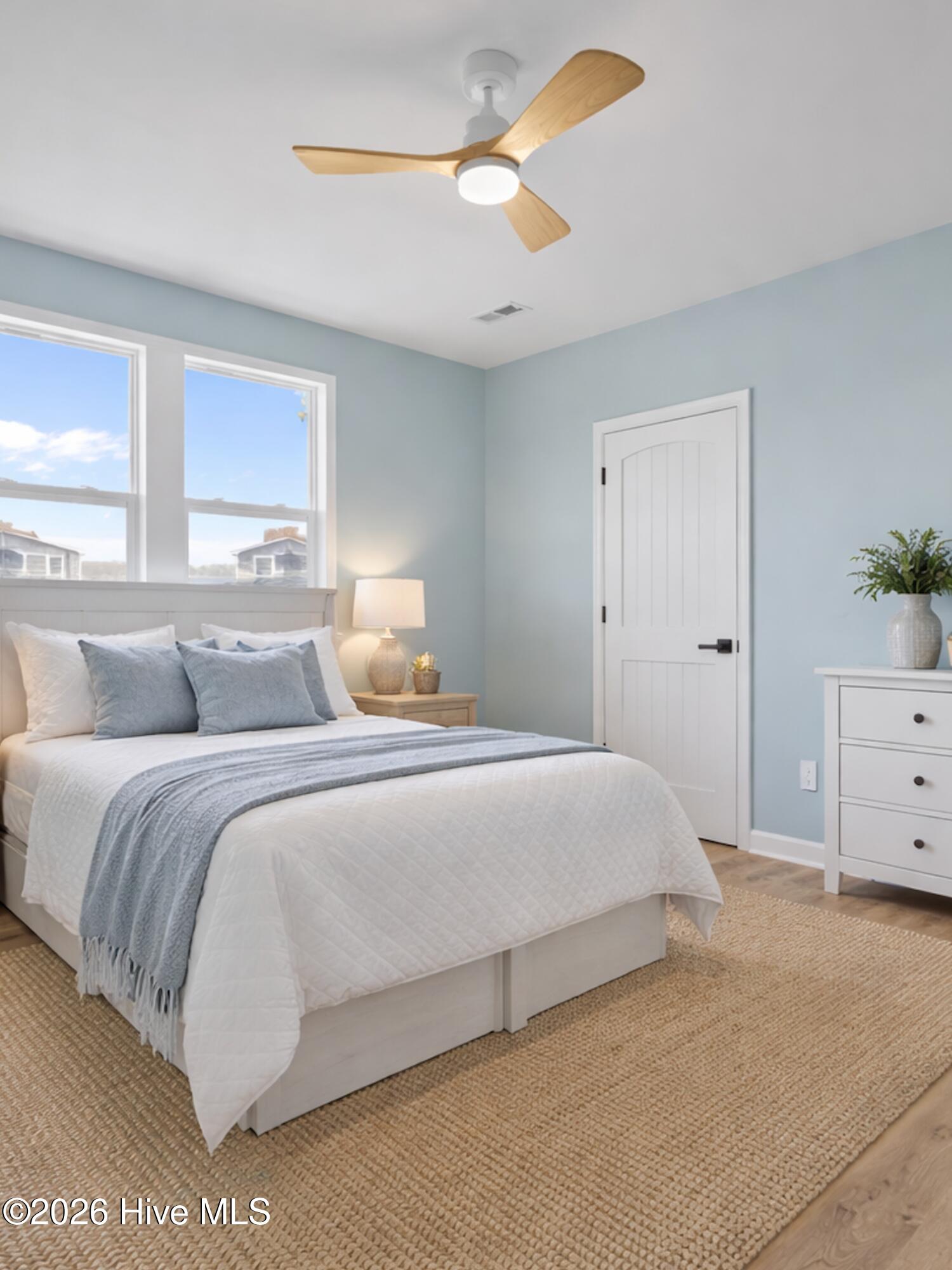 123 Pungo View Road Belhaven, NC 27810 - Photo 38 of 43 AI STAGED BEDROOM