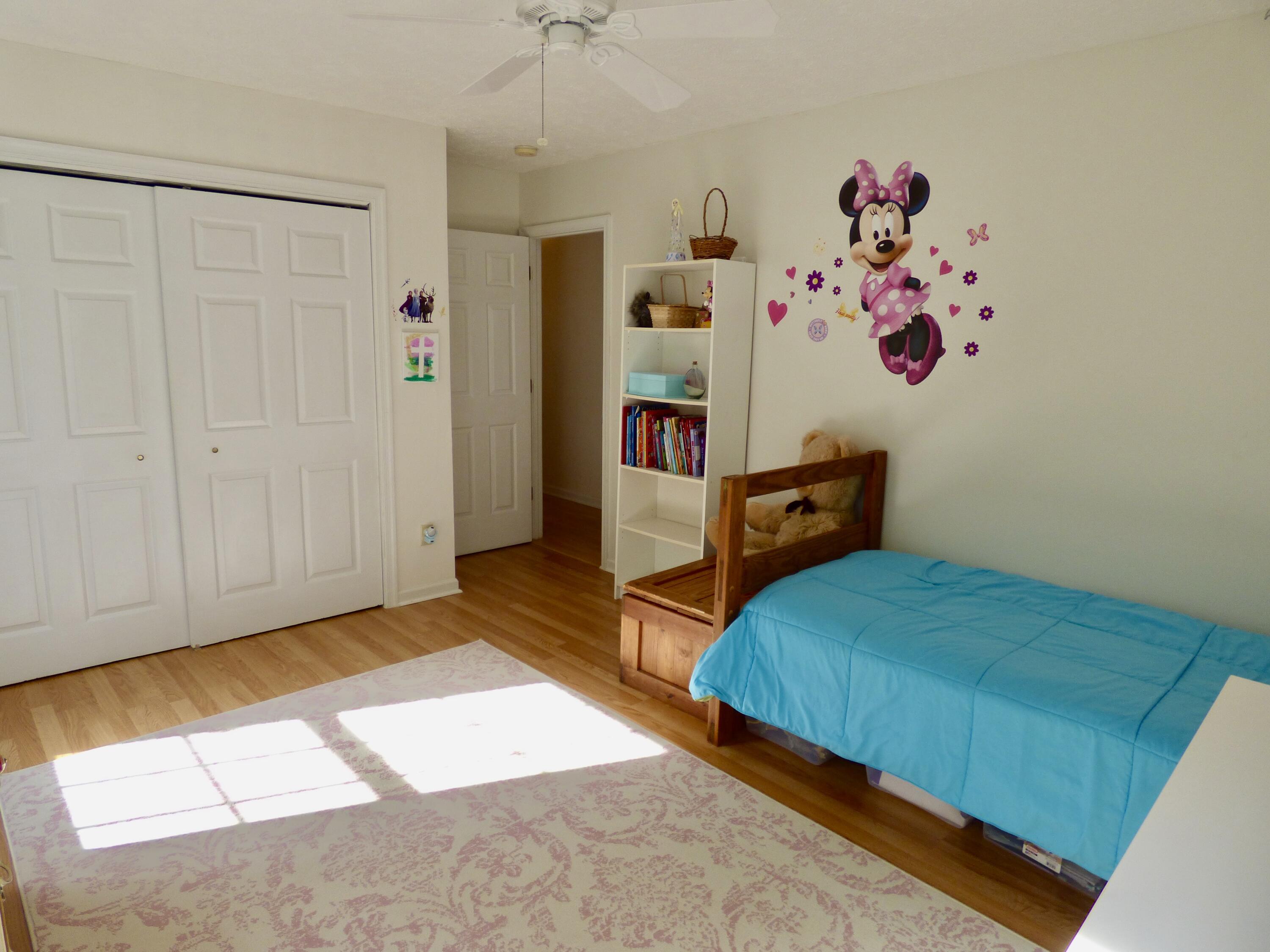 110 Little Cabin Road Northeast Floyd, VA 24091 - Photo 30 of 32 a bedroom with bed and wooden floor