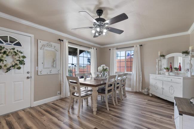 22 Heiner Road Watsonville, CA 95076 - Photo 12 of 51 a view of a dining room with furniture window and wooden floor